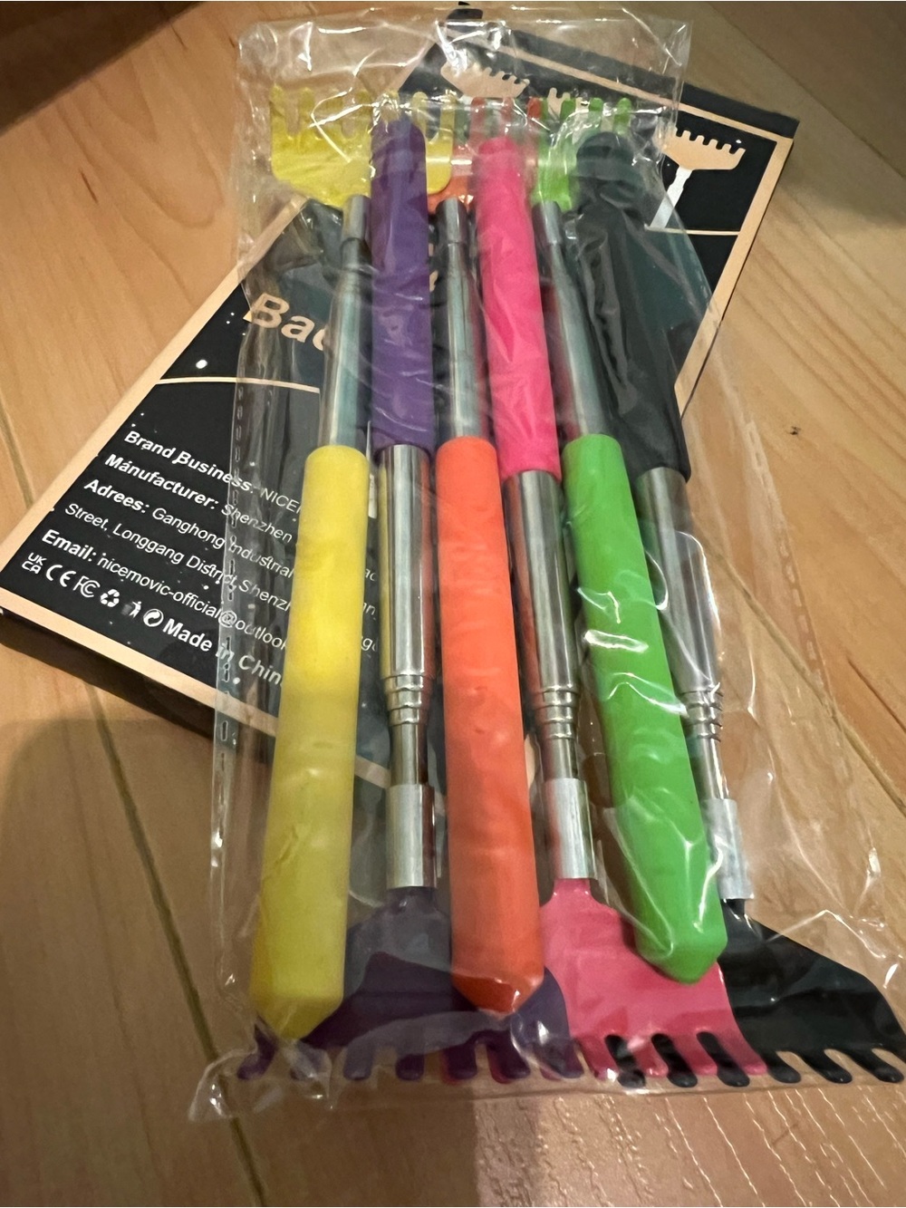 Back Scratcher Set - Multicolor - Picture 2 of 7